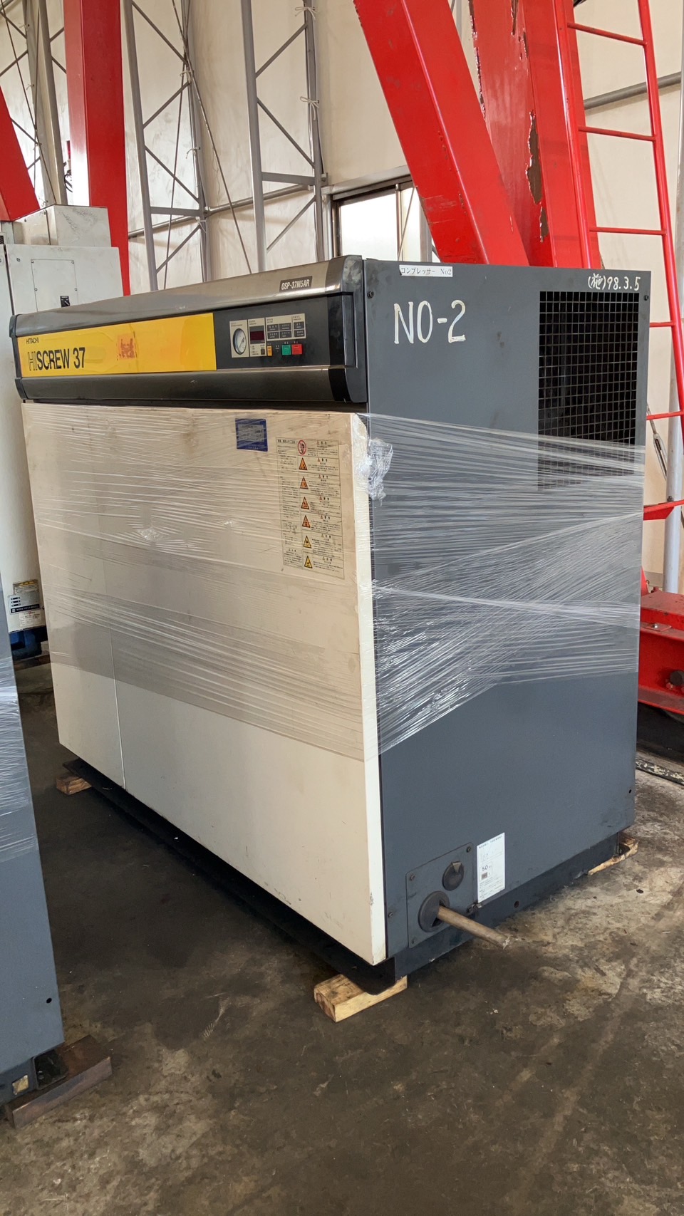 日立製作所 コンプレッサー OSP-37M5AR