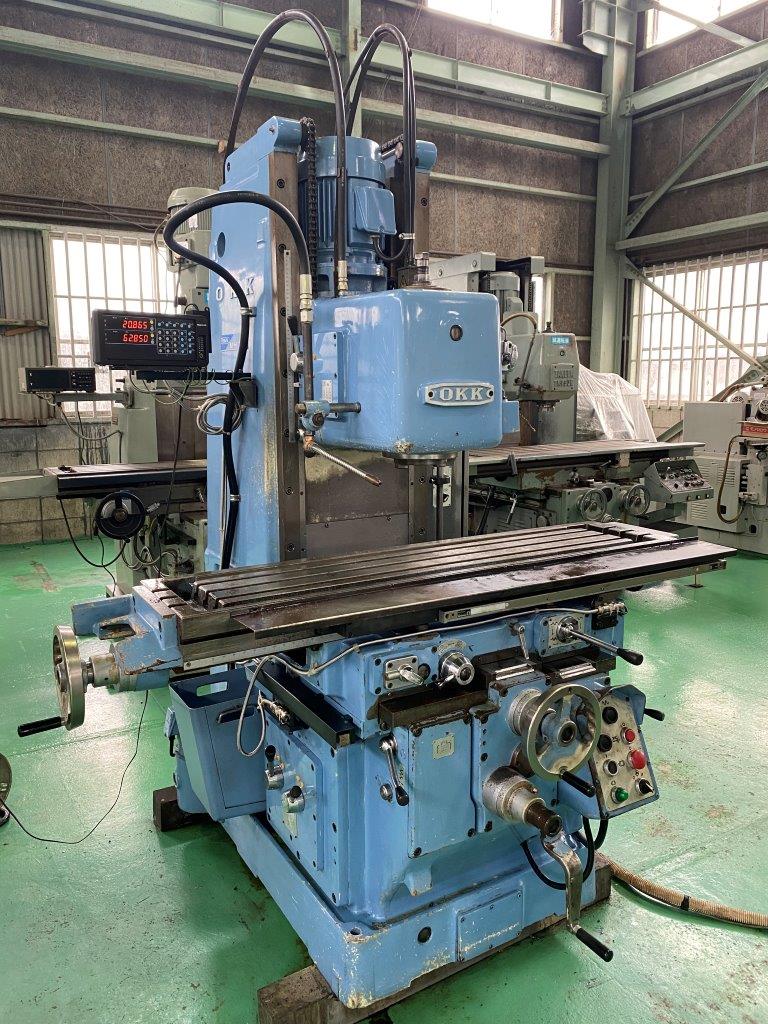 OKK #2立フライス盤 MH-2V | マシンライフ