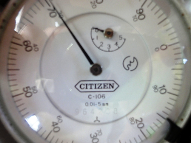 シチズン ダイヤルゲージ C-106