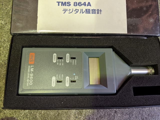TASCO デジタル騒音計 TMS864A(LM-9600)