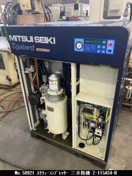 三井精機 スクリューコンプレッサー Z-115AS4-R