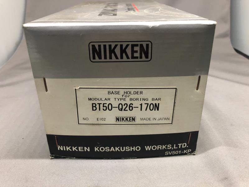 日研工作所 ボーリング用ベースホルダ BT50-Q26-170N