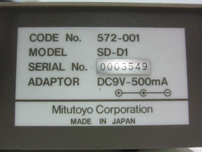 ミツトヨ デジタルカウンター SD-D1(572-001)