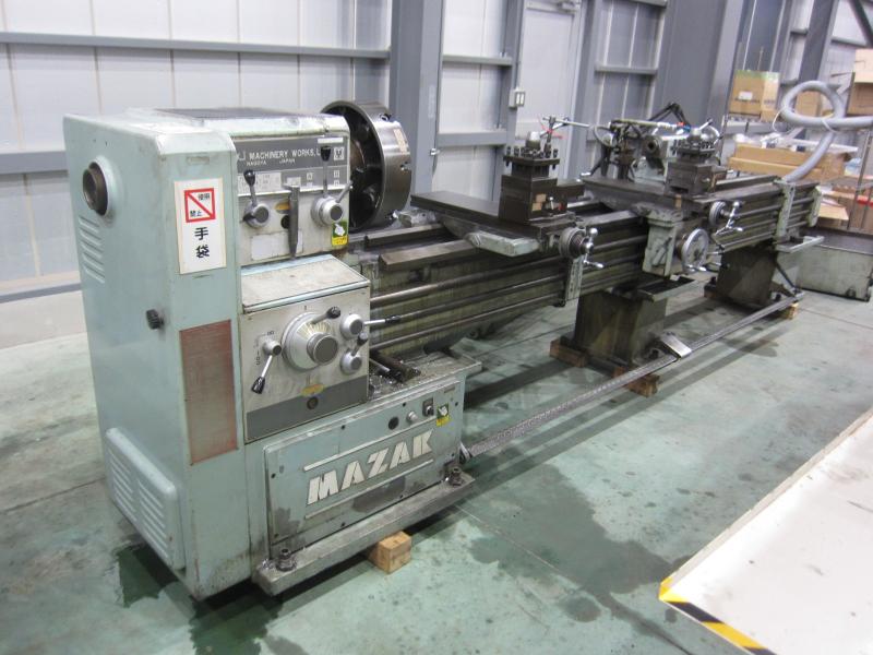 山崎鉄工所 汎用旋盤 Mazak 21x3000G | マシンライフ