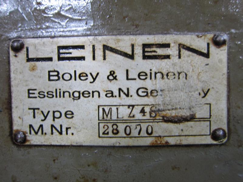 LEINEN 旋盤 MLZ4S