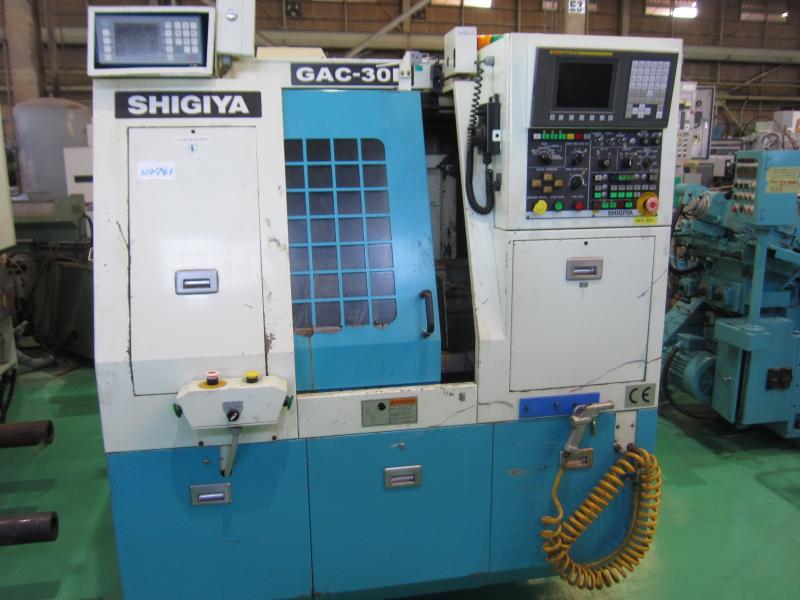 シギヤ精機製作所 NCアンギュラ円筒研削盤 GAC-30B