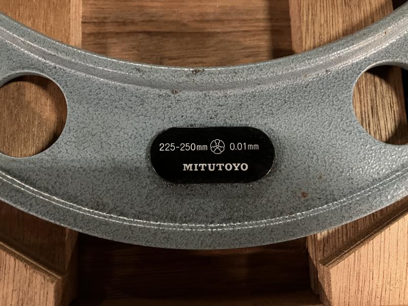 ミツトヨ 歯厚マイクロメーター GMA-250