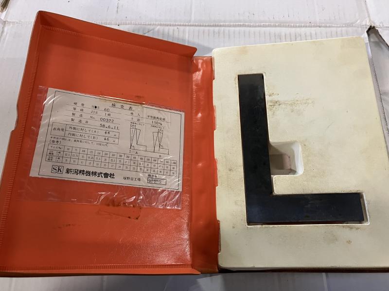 新潟精機 平型直角定規