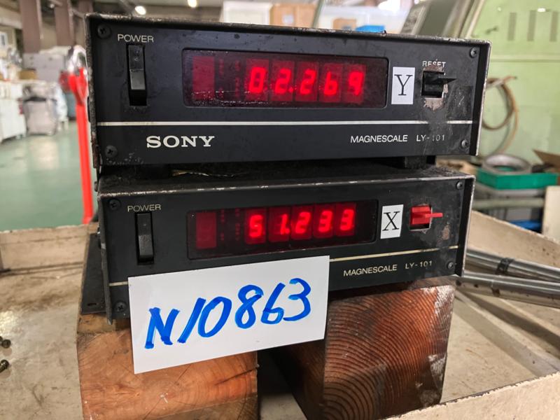 ソニーマグネスケール デジタルカウンター LY-101 | マシンライフ