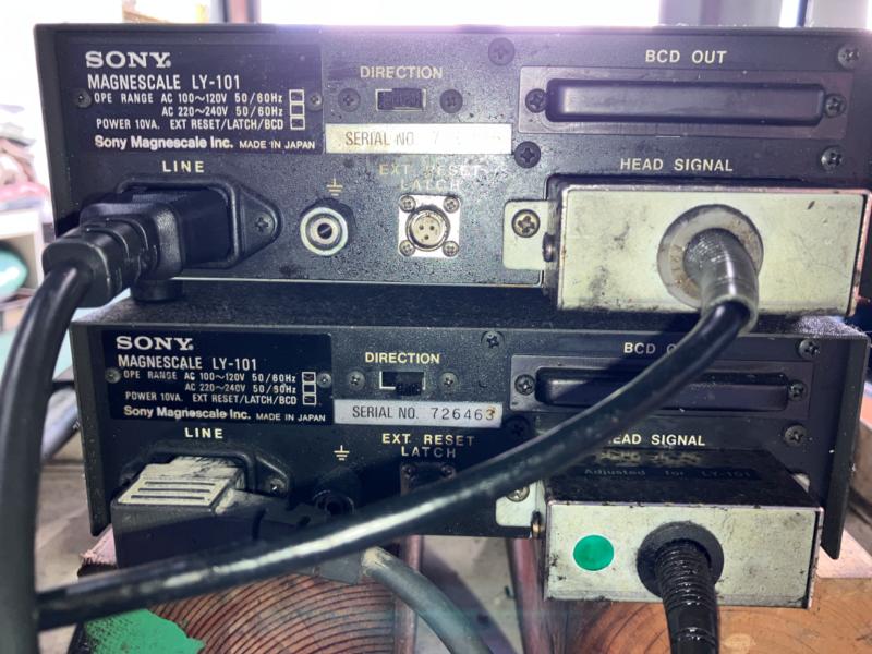 ソニーマグネスケール デジタルカウンター LY-101