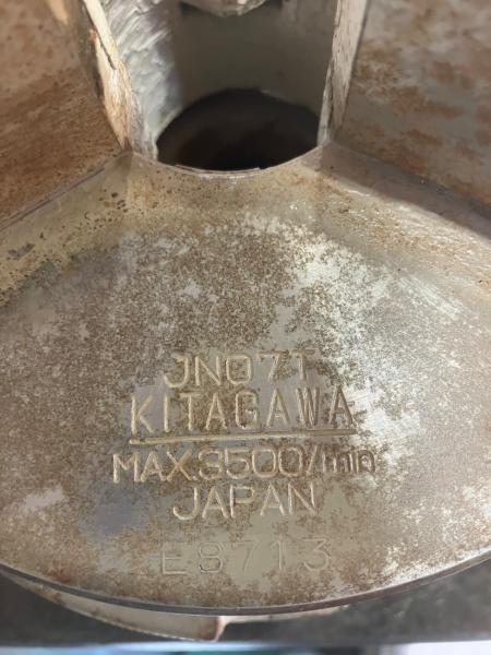 北川鉄工所 スクロールチャック JN07T