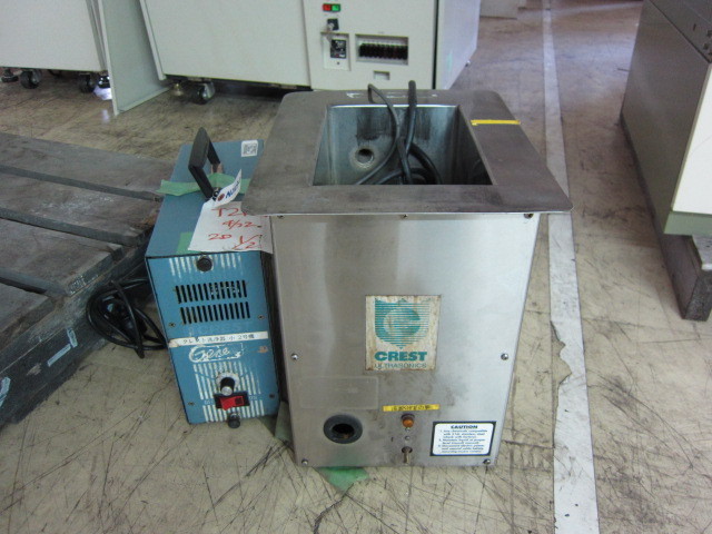 CREST 超音波洗浄機 4HT-710-3-ST