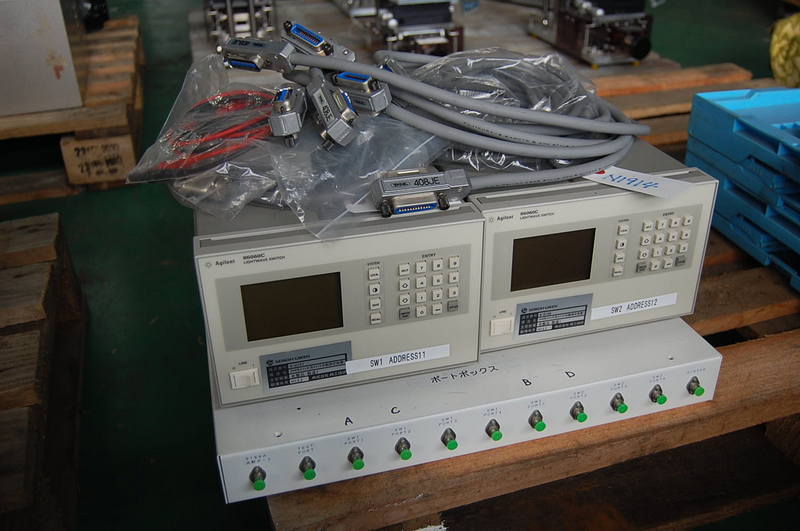 ヒューレッドパッカード 光スイッチ自動測定装置 Agilent86060C