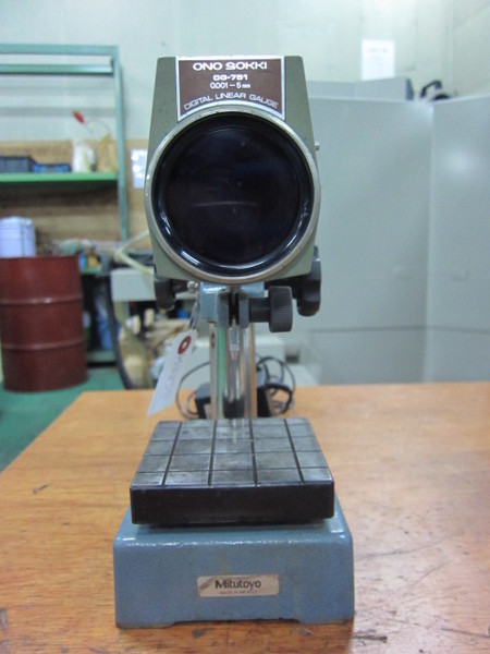 小野測器 デジタルゲージ(スタンド付き) DG-751