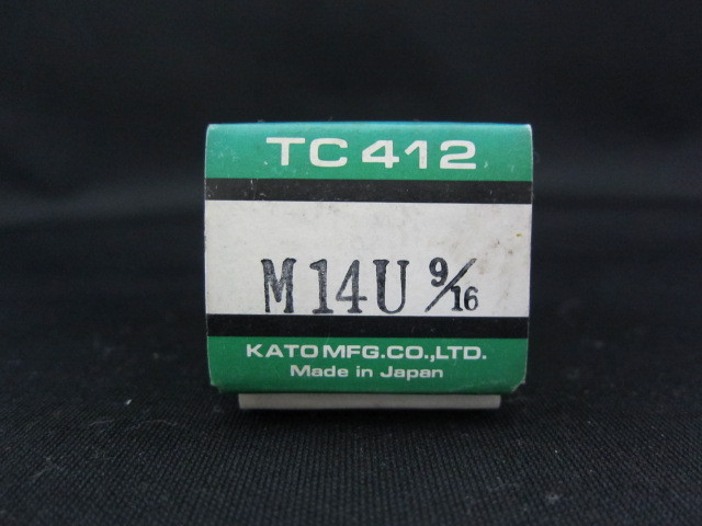 カトウ工機 TC型タップコレット TC412 M14U9/16