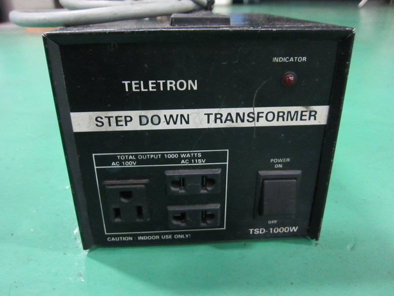 TELETRON ステップダウントランス TSD-1000W
