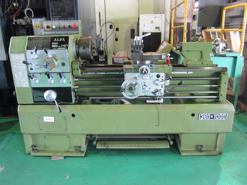 ALFA 汎用旋盤 380×1000