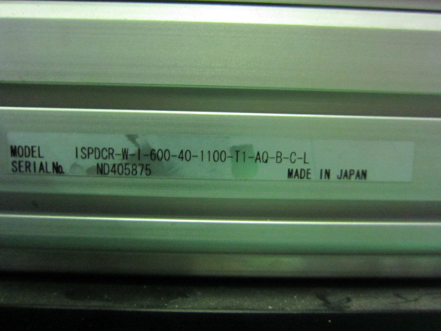 IAI 単軸ロボット ISPDCR-W-I-600-40-1100-T1-AQ-B-C-L