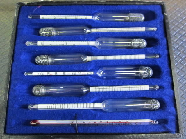 標準比重計7本組 比重計