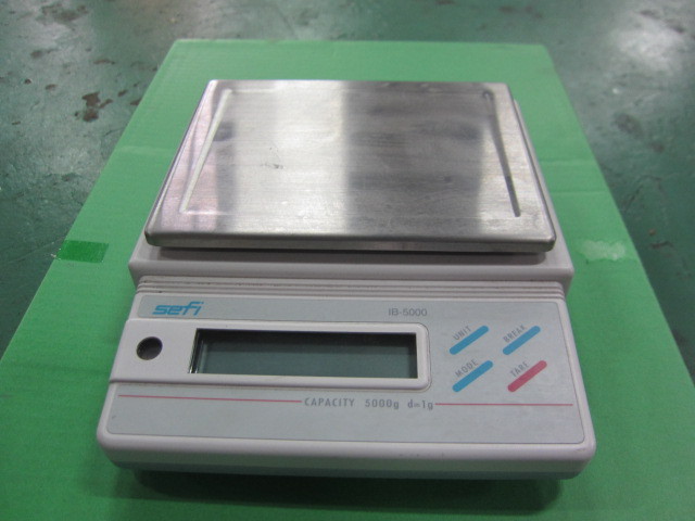 アズワン ロードセル式電子天びん IB-5000