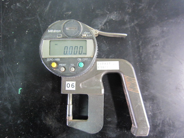 ミツトヨ デジタルシックネスゲージ ID-C112BS