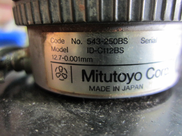 ミツトヨ デジタルシックネスゲージ ID-C112BS