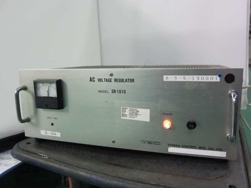ユタカ電機 交流安定化電源 SR-1010