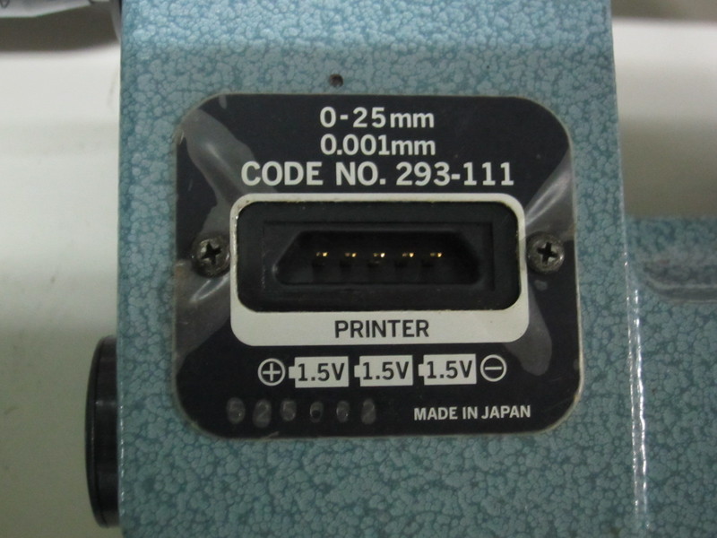 ミツトヨ マイクロメーター MD-25M (293-111)