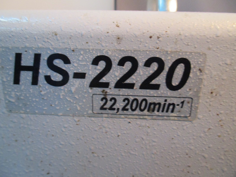 日本精密機械工作 増速スピンドル HS-2220