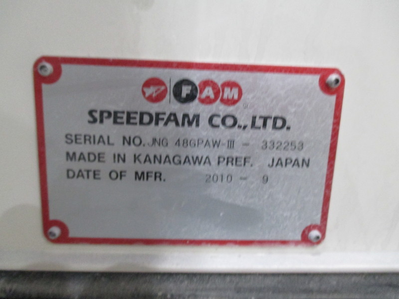 スピードファム(Speedfam) 片面ポリッシュ盤 48GPAW-III