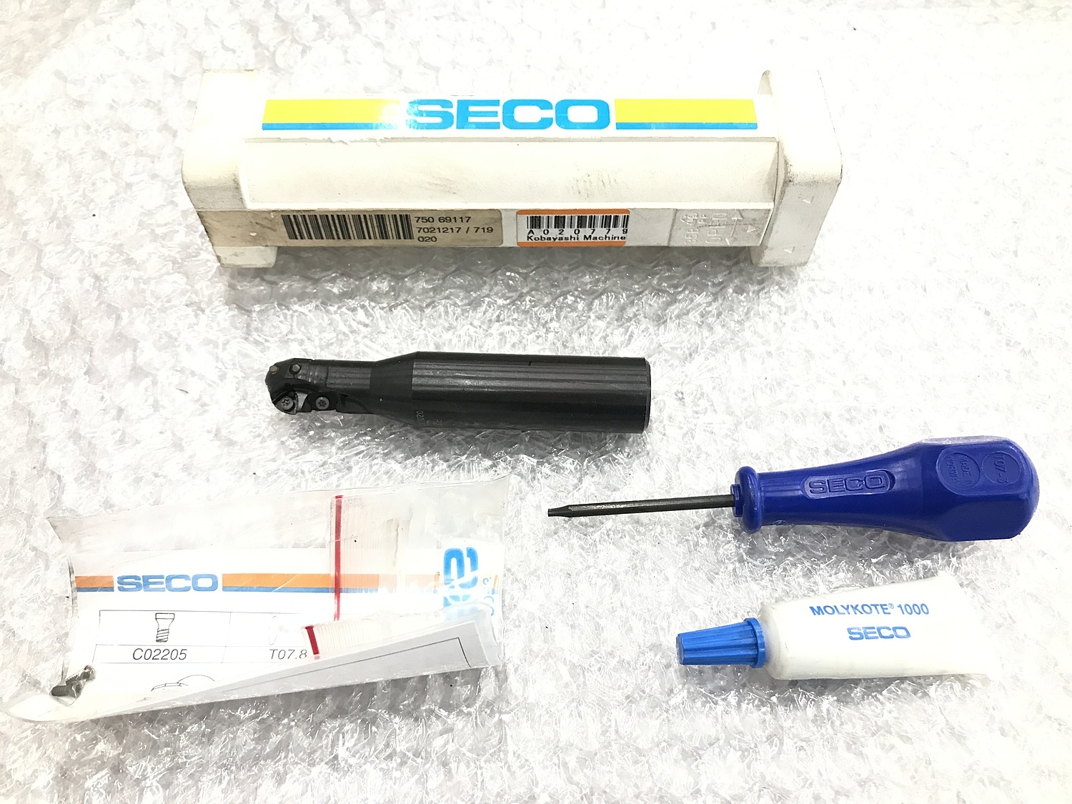 SECO TOOL(セコツール) スローアウェイボールエンドミル R218.19-2016.3-17.050A