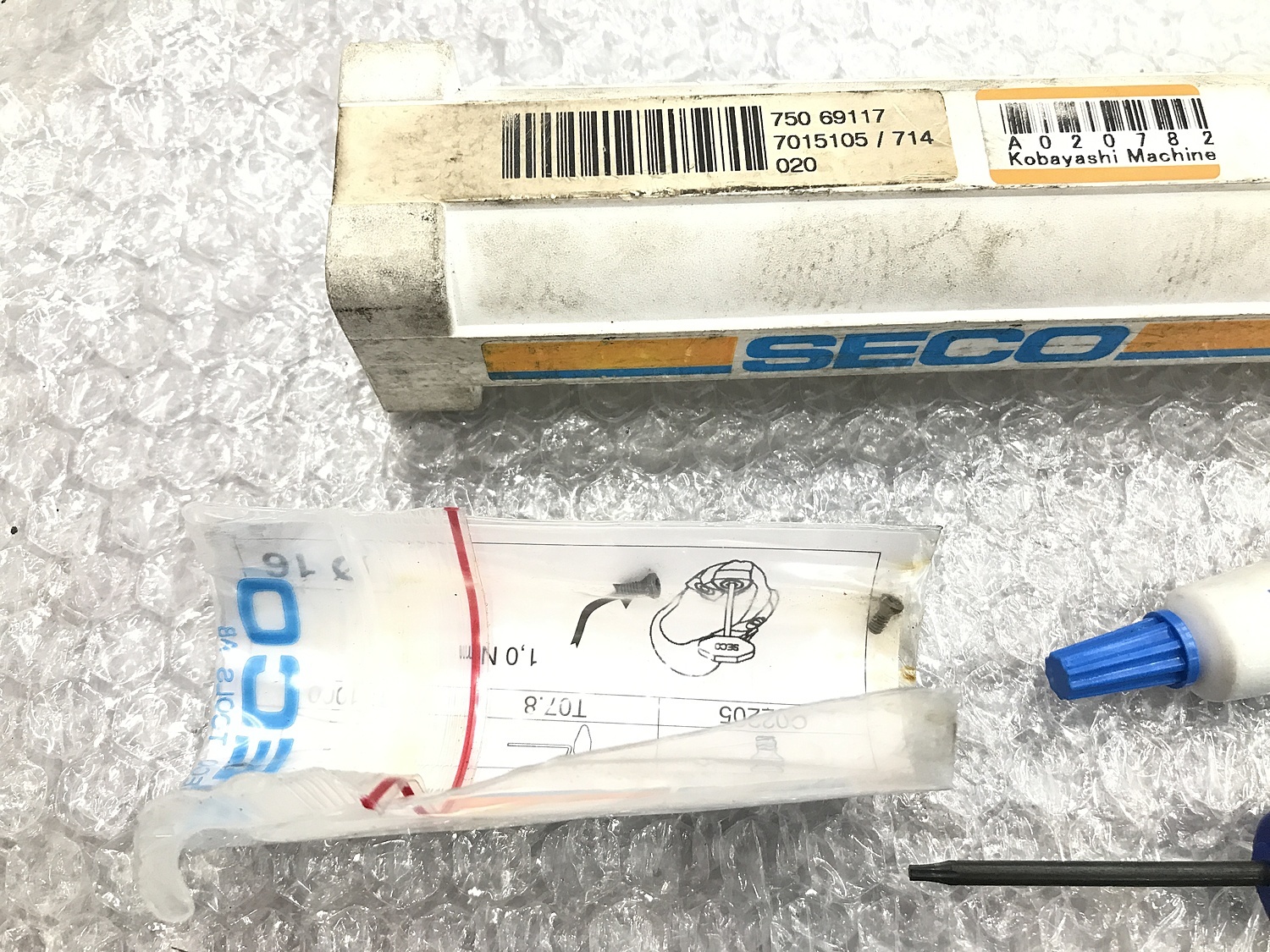 SECO TOOL(セコツール) スローアウェイボールエンドミル R218.19-2016.3-17.050A