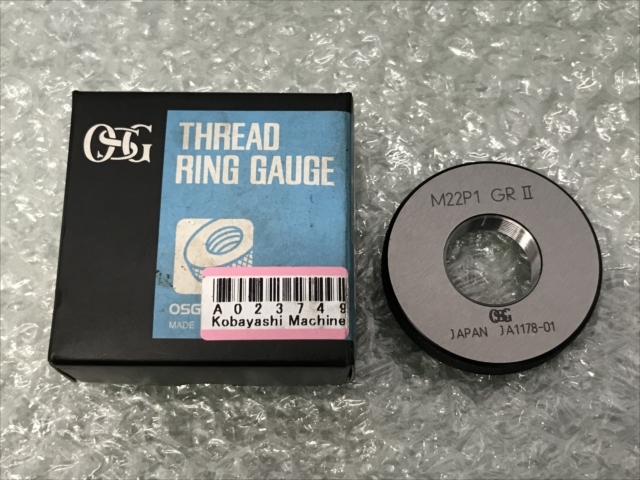 OSG ネジリングゲージ M22P1