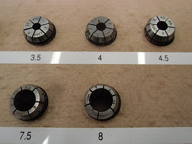 スプリングコレットセット CMA8