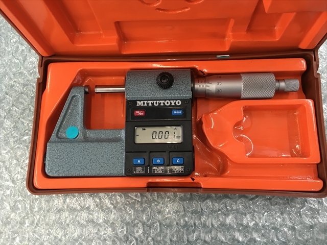ミツトヨ デジタル外側マイクロメーター MD-25M