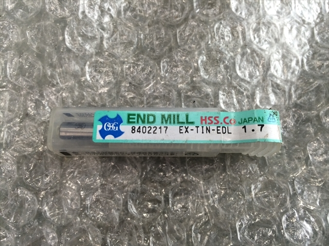 OSG エンドミル 新品 EX-TIN-EDL 1.7