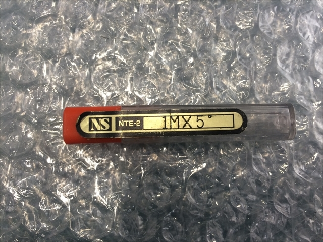 NS TOOL エンドミル 新品 NTE-2 1M×5°