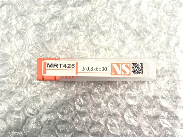 NS TOOL エンドミル 新品 MRT425 φ0.8×6×30'