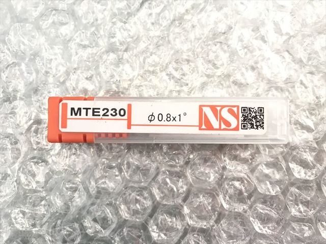 NS TOOL エンドミル 新品 MTE230 φ0.8×1°