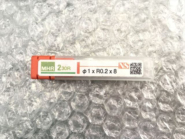 NS TOOL エンドミル 新品 MHR230R φ1×R0.2×8
