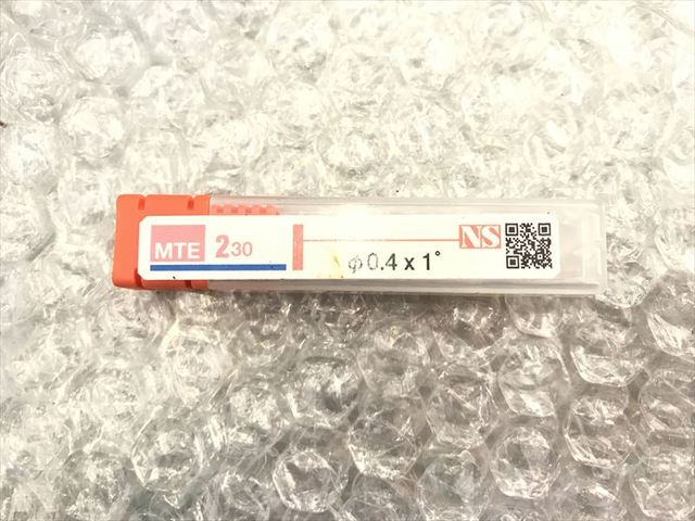 NS TOOL エンドミル 新品 MTE230 φ0.4×1°