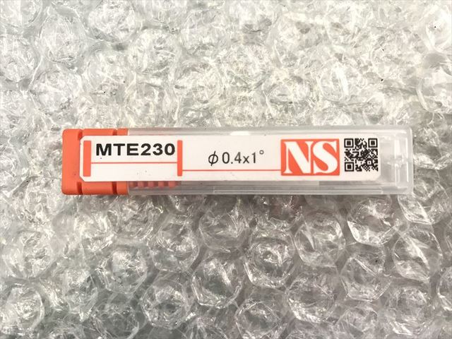 NS TOOL エンドミル 新品 MTE230 φ0.4×1°