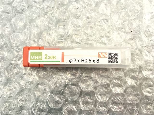 NS TOOL エンドミル 新品 MHR230R φ2×R0.5×8