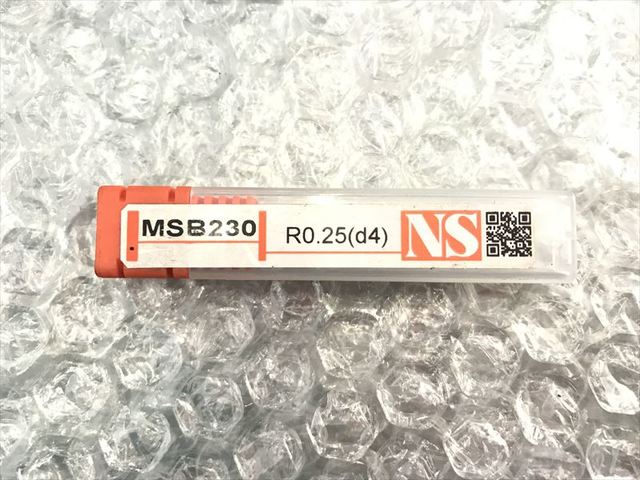 NS TOOL ボールエンドミル 新品 MSB230 R0.25(d4)