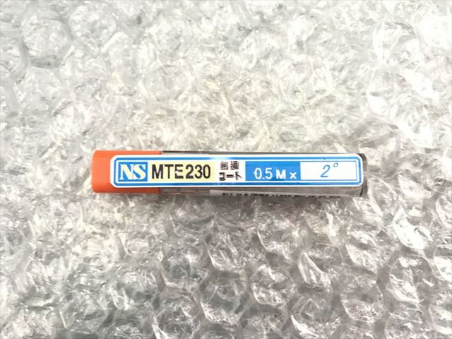 NS TOOL エンドミル 新品 MTE230 0.5M×2°