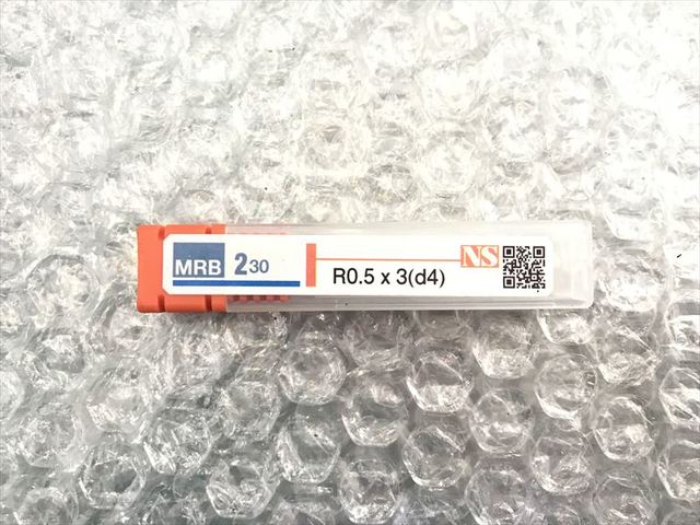 NS TOOL ボールエンドミル 新品 MRB230 R0.5×3(d4)