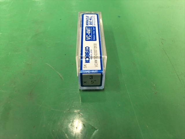 コベルコ,KOBELCO エンドミル VC-4MT 3×5°