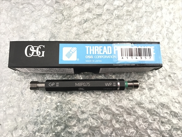 OSG ネジプラグゲージ M8P0.75