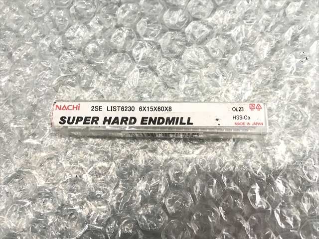 不二越,NACHI エンドミル 新品 2SE LIST6230 φ6×15×60×8