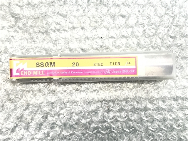 S&K エンドミル 新品 SSαM 20